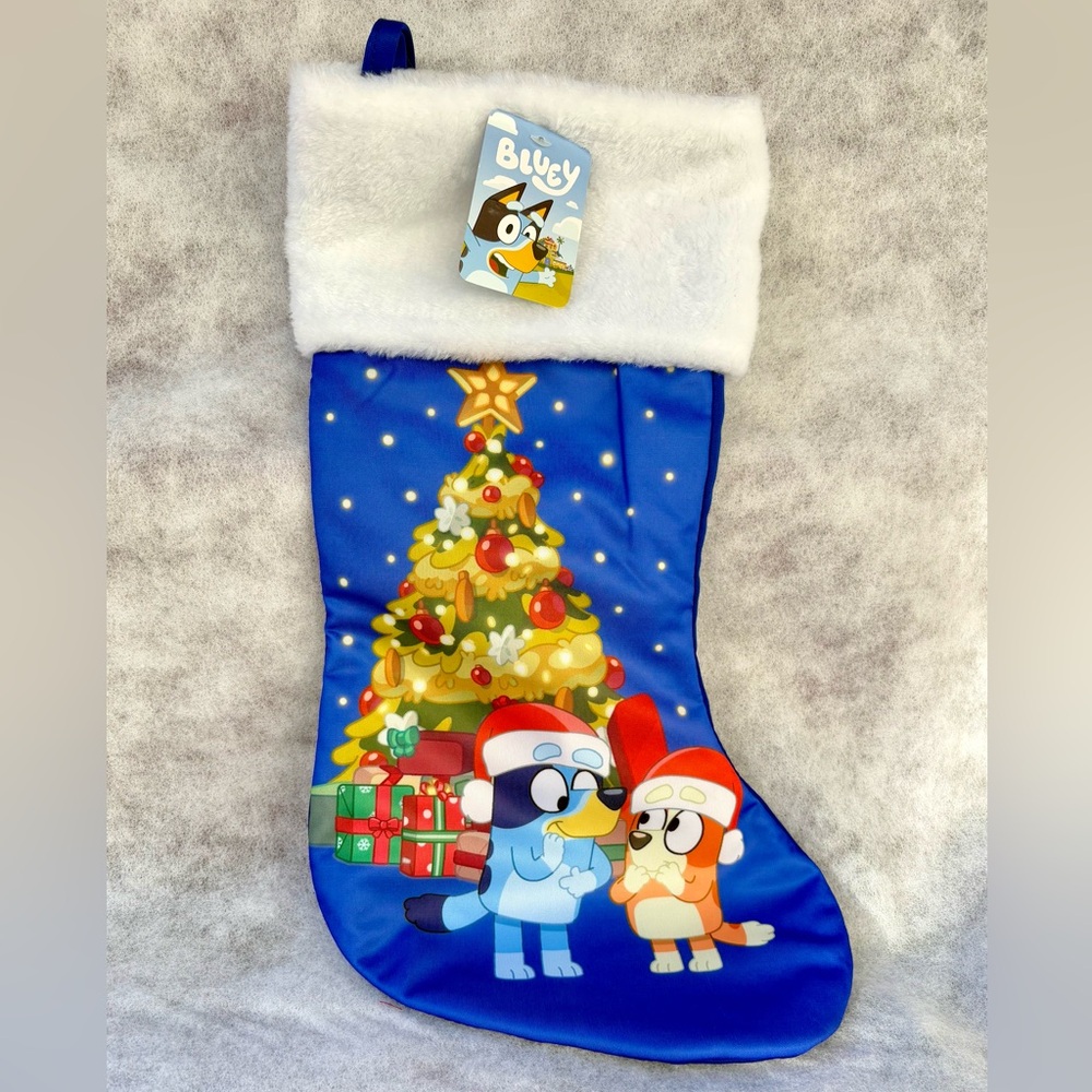 BLUEY CHRISTMAS STOCKING - Picture 1 of 6